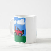 Mug Véhicule utilitaire sport 4 roues (Devant gauche)