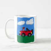 Mug Véhicule utilitaire sport 4 roues (Gauche)
