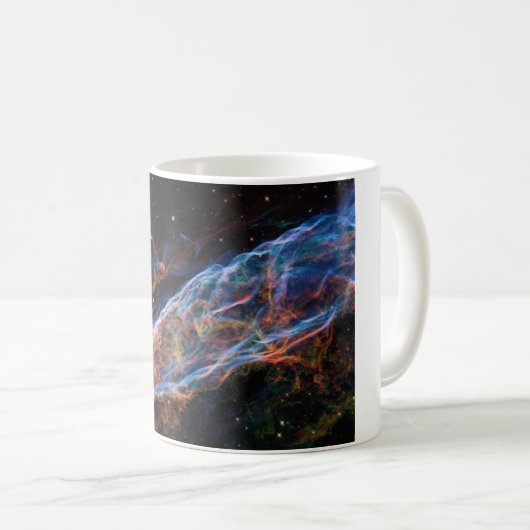 Mug Veil Nebula Supernova Reste Télescope Hubble (Devant droit)
