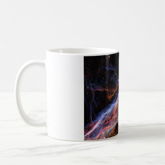 Mug Veil Nebula Supernova Reste Télescope Hubble (Gauche)