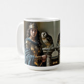 Mug Veillée silencieuse de Minerva - déesse romaine (Devant gauche)