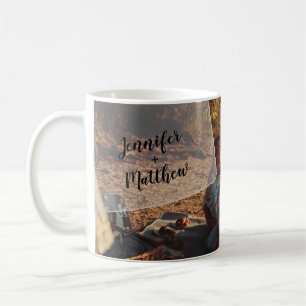 Mug Vellum Overlay Photo personnalisée Wraparound 