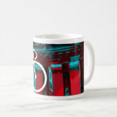 Mug Vélo Berlin - bleu rouge de voie (Devant droit)