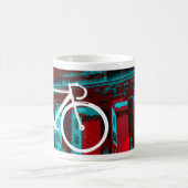 Mug Vélo Berlin - bleu rouge de voie (Centre)