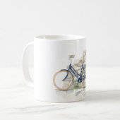 Mug Vélo bicyclette bleue (Devant gauche)