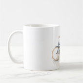 Mug Vélo bicyclette bleue (Gauche)