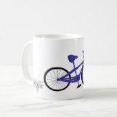 Mug Vélo bleu (Devant gauche)