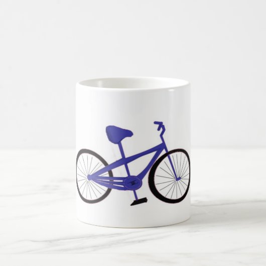 Mug Vélo bleu (Centre)