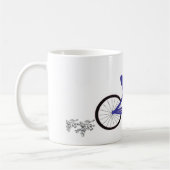 Mug Vélo bleu (Gauche)