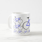 Mug Vélo bleu de route (Devant gauche)