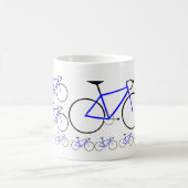Mug Vélo bleu de route (Centre)