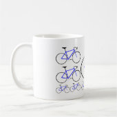 Mug Vélo bleu de route (Gauche)