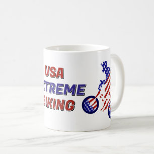 Mug Vélo BMX patriotique américain