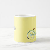 Mug Vélo, corbeille et fleurs (Centre)