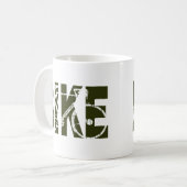 Mug Vélo. Cycle. Cyclisme (Devant gauche)