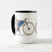 Mug Vélo d'amour, amour Australie (Devant gauche)