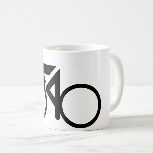 Mug vélo de course à vélo (Devant droit)