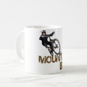 Mug Vélo de montagne (Devant gauche)