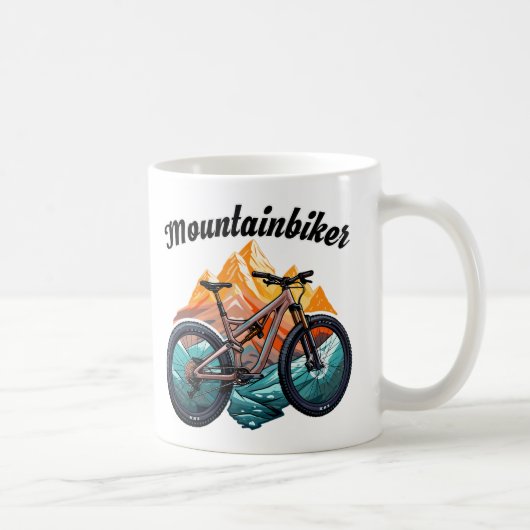 Mug Vélo de montagne (Droite)