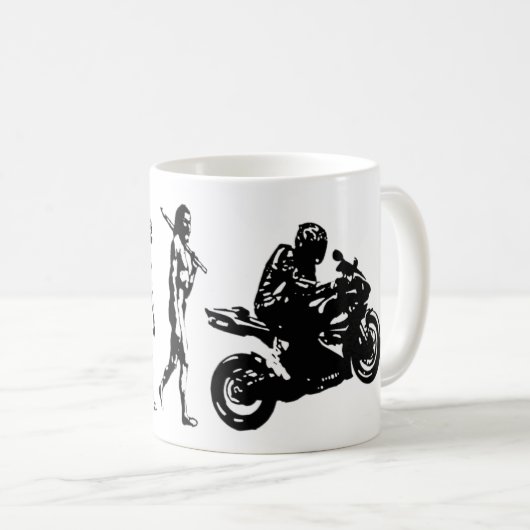 Mug vélo d'évolution (Devant droit)