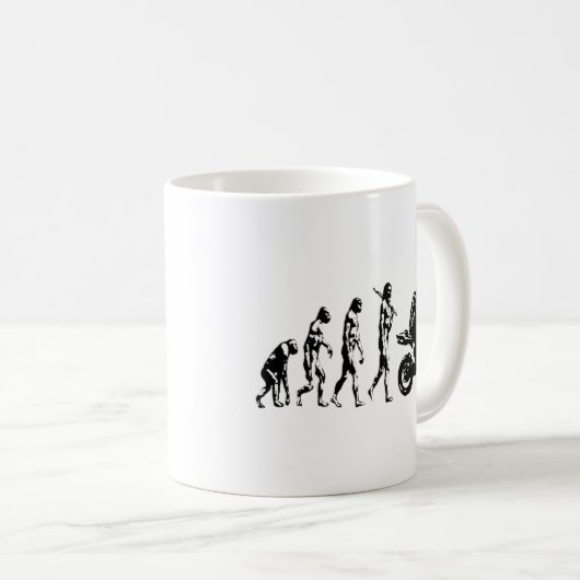 Mug vélo d'évolution (Devant droit)