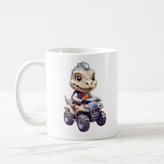 Mug Vélo Dinosaur (Gauche)