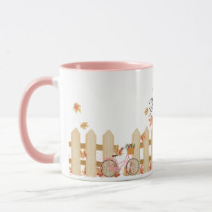 MUG VÉLO ET FLEURS