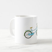 Mug Vélo et fleurs (Devant gauche)