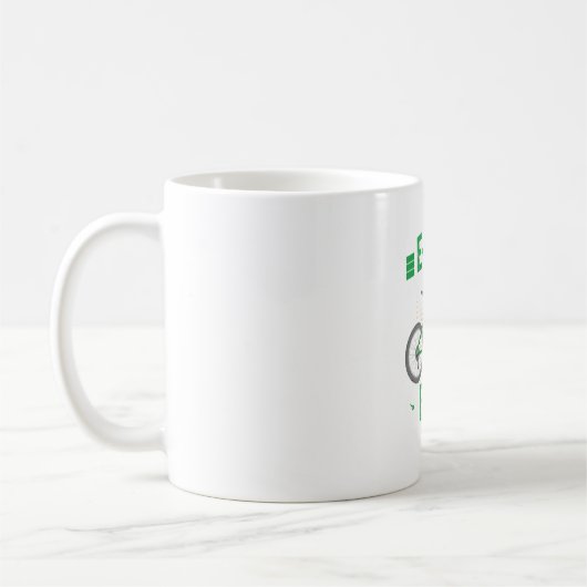 Mug Vélo Mais Beaucoup Plus Cool | pour les Motards (Gauche)