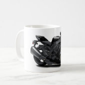 Mug Vélo noir de Ninja (Devant gauche)