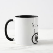 Mug Vélo original de vieille école (Gauche)