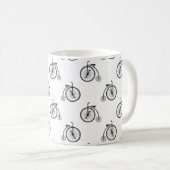 Mug Vélo Rétro - Motif (Devant droit)