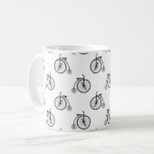 Mug Vélo Rétro - Motif (Devant gauche)