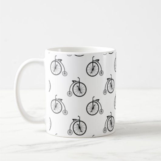 Mug Vélo Rétro - Motif (Gauche)