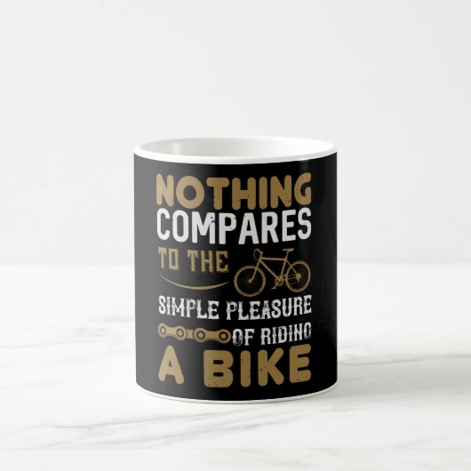 Mug Vélo - Rien ne compare monter à vélo (Centre)