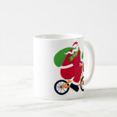 Mug Vélo Santa Claus (Devant droit)