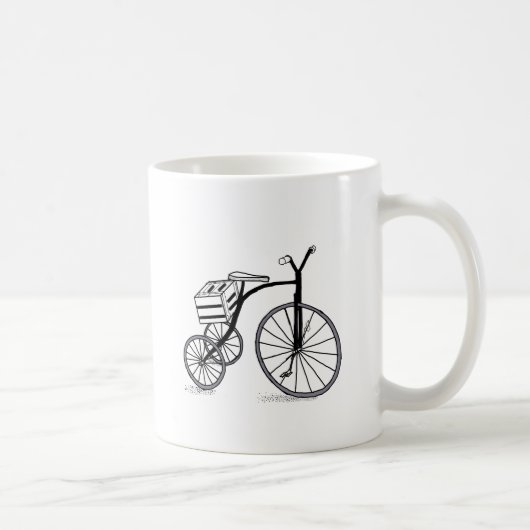 Mug Vélo sur 3 roues (Droite)