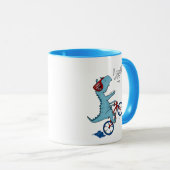 Mug Vélo T-Rex Roar (Devant droit)
