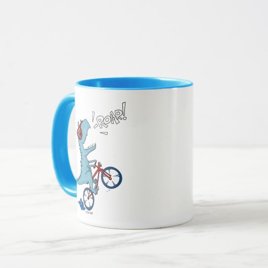 Mug Vélo T-Rex Roar (Devant gauche)