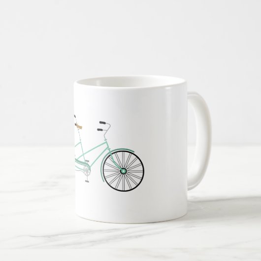 Mug Vélo Tandem (Devant droit)