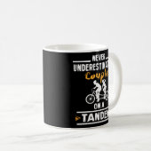 Mug Vélo Tandem Cyclisme Deux personnes Vélo (Devant droit)