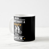 Mug Vélo Tandem Cyclisme Deux personnes Vélo (Devant gauche)