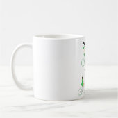 Mug Vélo tandem familial cyclisme (Gauche)
