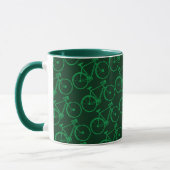 Mug vélo vert (Gauche)
