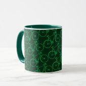 Mug vélo vert (Devant gauche)