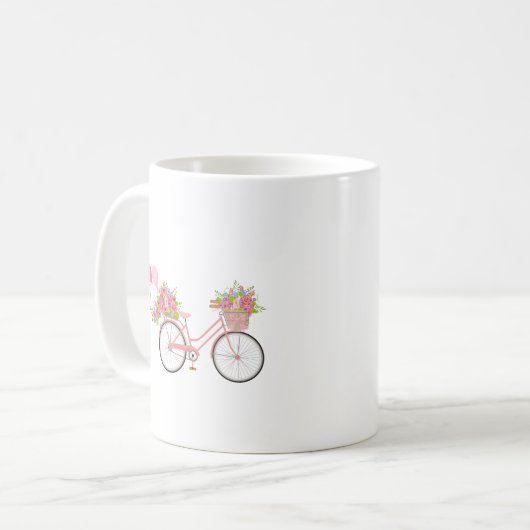 Mug Vélo Whimsical Rose (Devant gauche)