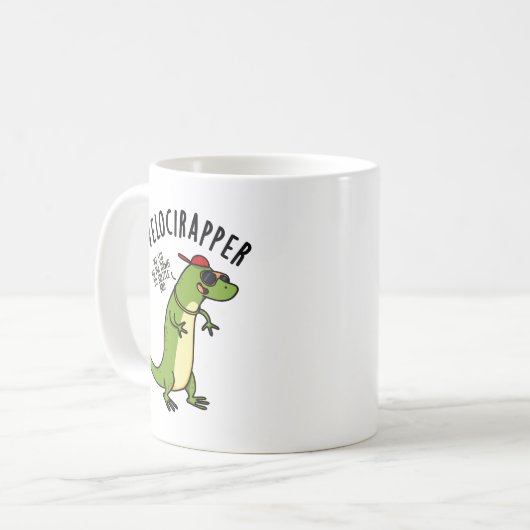 Mug Veloci-rapper Dinosaure Drôle (Devant gauche)