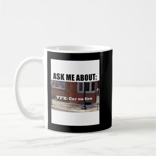 Mug Vélocipastor VFXcar en feu Classic T Shirt (Gauche)