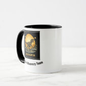 Mug Velociraptor Dinosaur Prehistoric Moon (Devant gauche)