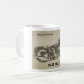 Mug Vélographie vintage KSS (Devant gauche)